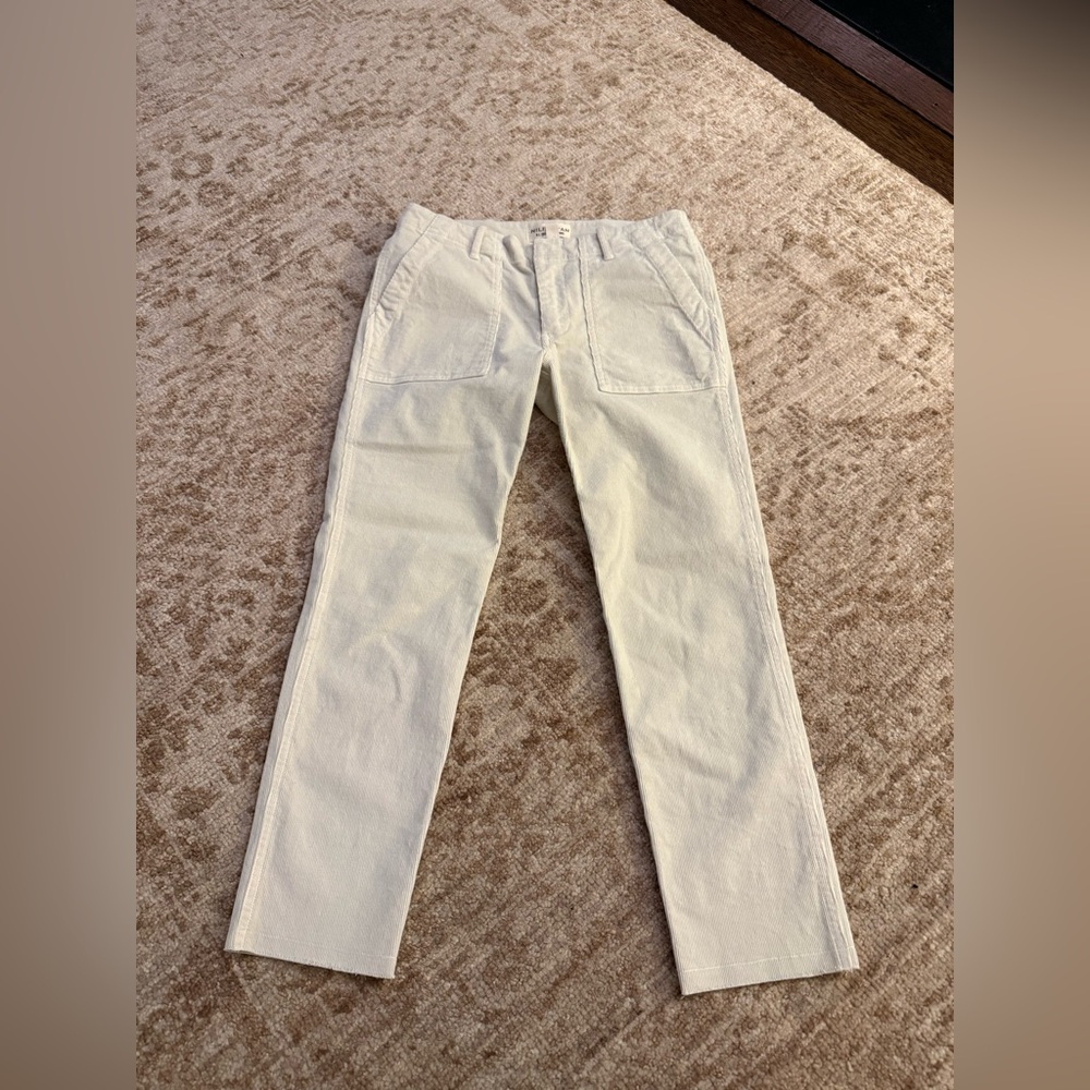 Nili Lotan Ivory Trousers